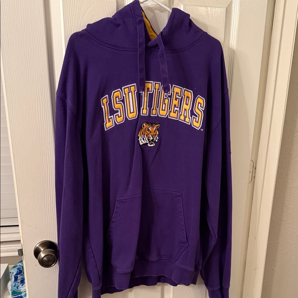 Colosseum Purple and Gold Hoodie